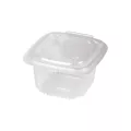 Barquette avec couvercle à charnière Ondipack PP 375cc 123x114h70mm